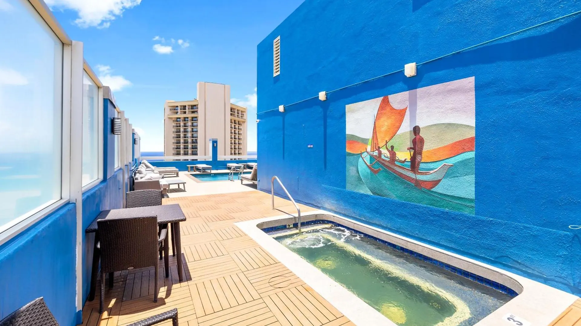 檀香山Ocean Retreat: Remodeled Pacific Monarch Haven公寓 美国